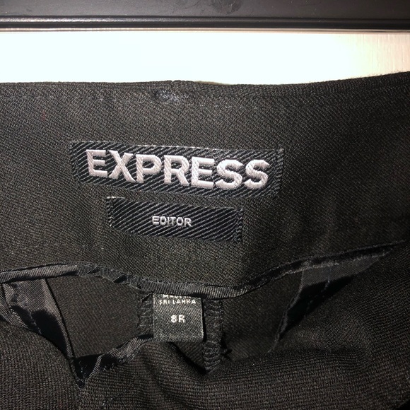 Express Women’s Low rise barely boot Editor Pant - Picture 4 of 6